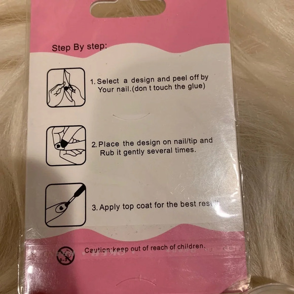 NAIL 3D ART Decals Bows and Geisha Theme Stickers - Picture 4 of 4